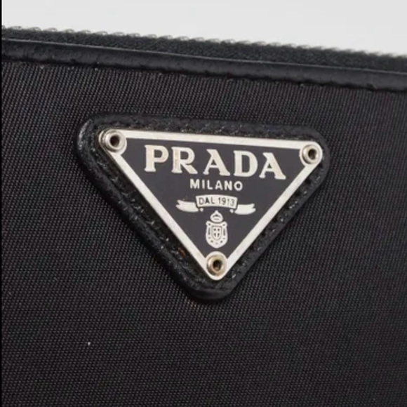 Prada Black Tesutto Nylon Long Wallet - Picture 4 of 15